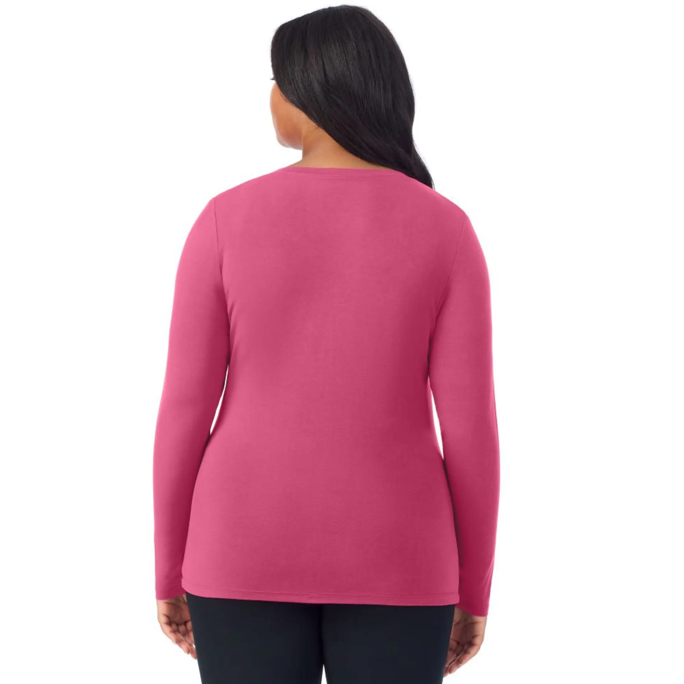Softwear With Stretch Long Sleeve V-Neck PLUS