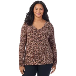 Softwear With Stretch Long Sleeve V-Neck PLUS