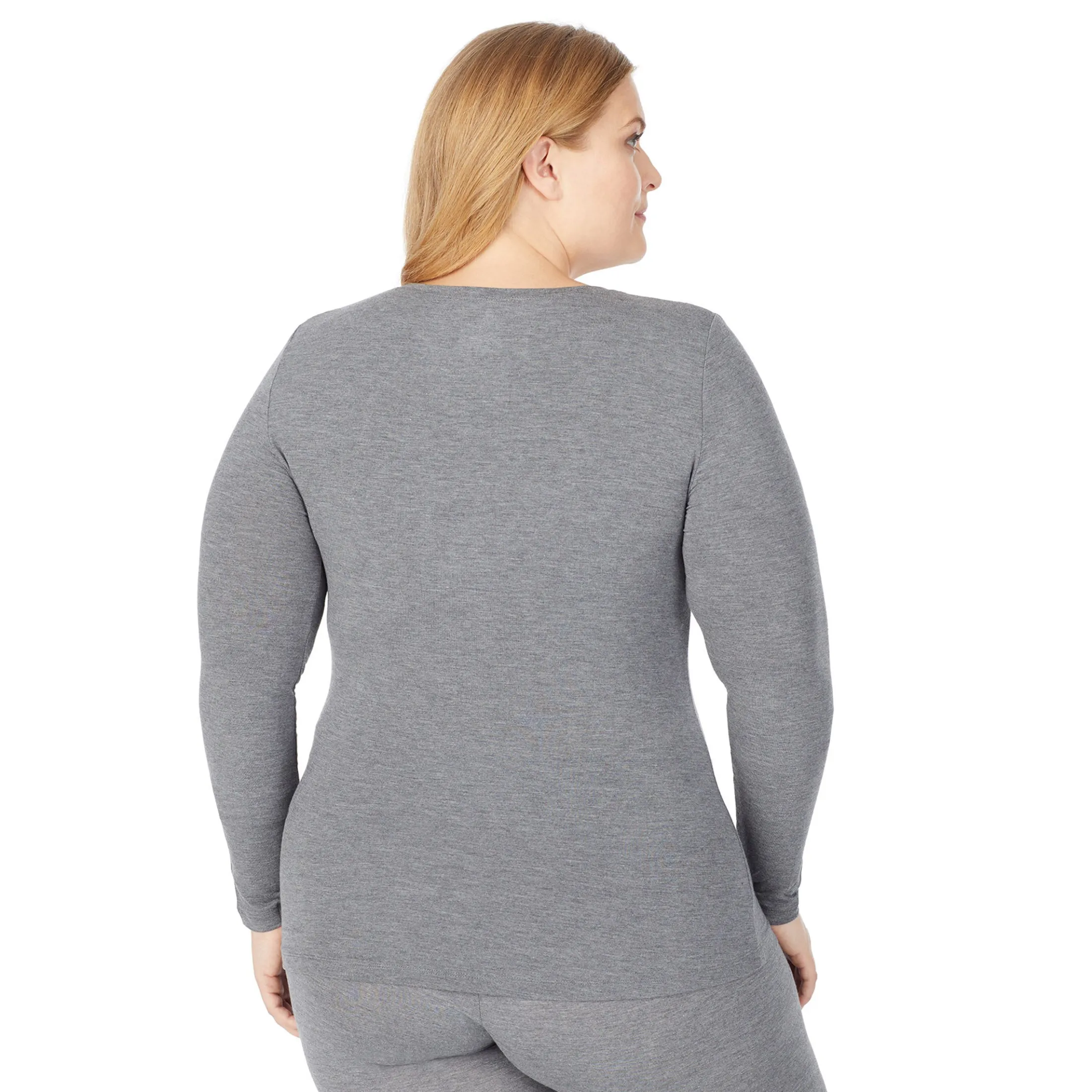 Softwear With Stretch Long Sleeve V-Neck PLUS