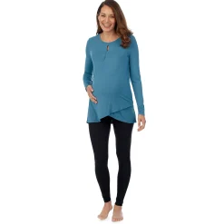 Softwear with Stretch Maternity Wrap Front Top