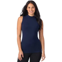 Softwear With Stretch Mock Neck Tank
