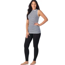 Softwear With Stretch Mock Neck Tank