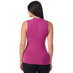 Softwear With Stretch Mock Neck Tank