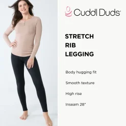 Stretch Rib Legging