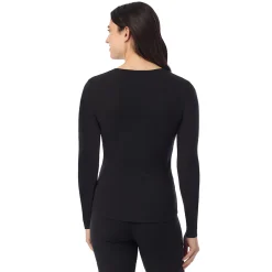 Stretch Rib Long Sleeve Crew