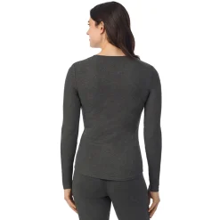 Stretch Rib Long Sleeve Crew