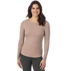 Stretch Rib Long Sleeve Crew