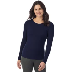 Stretch Rib Long Sleeve Crew