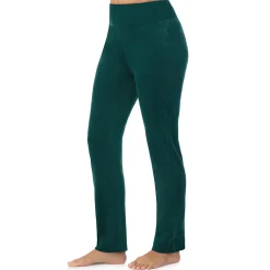 Stretch Velour Boot Cut Legging