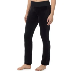 Stretch Velour Boot Cut Legging