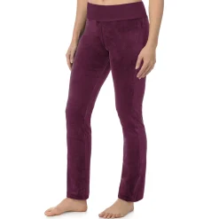 Stretch Velour Boot Cut Legging