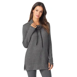Ultra Cozy Long Sleeve Cowl Neck Tunic