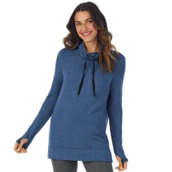 Ultra Cozy Long Sleeve Cowl Neck Tunic