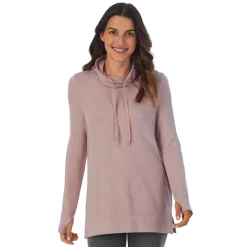 Ultra Cozy Long Sleeve Cowl Neck Tunic