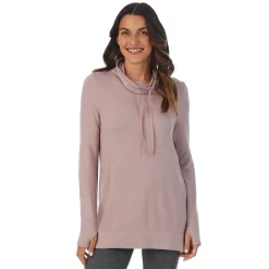 Ultra Cozy Long Sleeve Cowl Neck Tunic