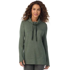 Ultra Cozy Long Sleeve Cowl Neck Tunic