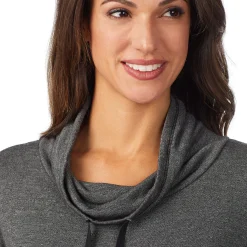 Ultra Cozy Long Sleeve Cowl Neck Tunic