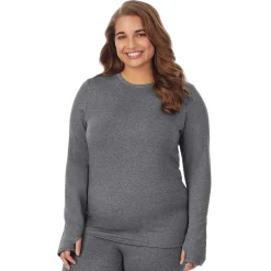 Ultra Cozy Long Sleeve Crew PLUS