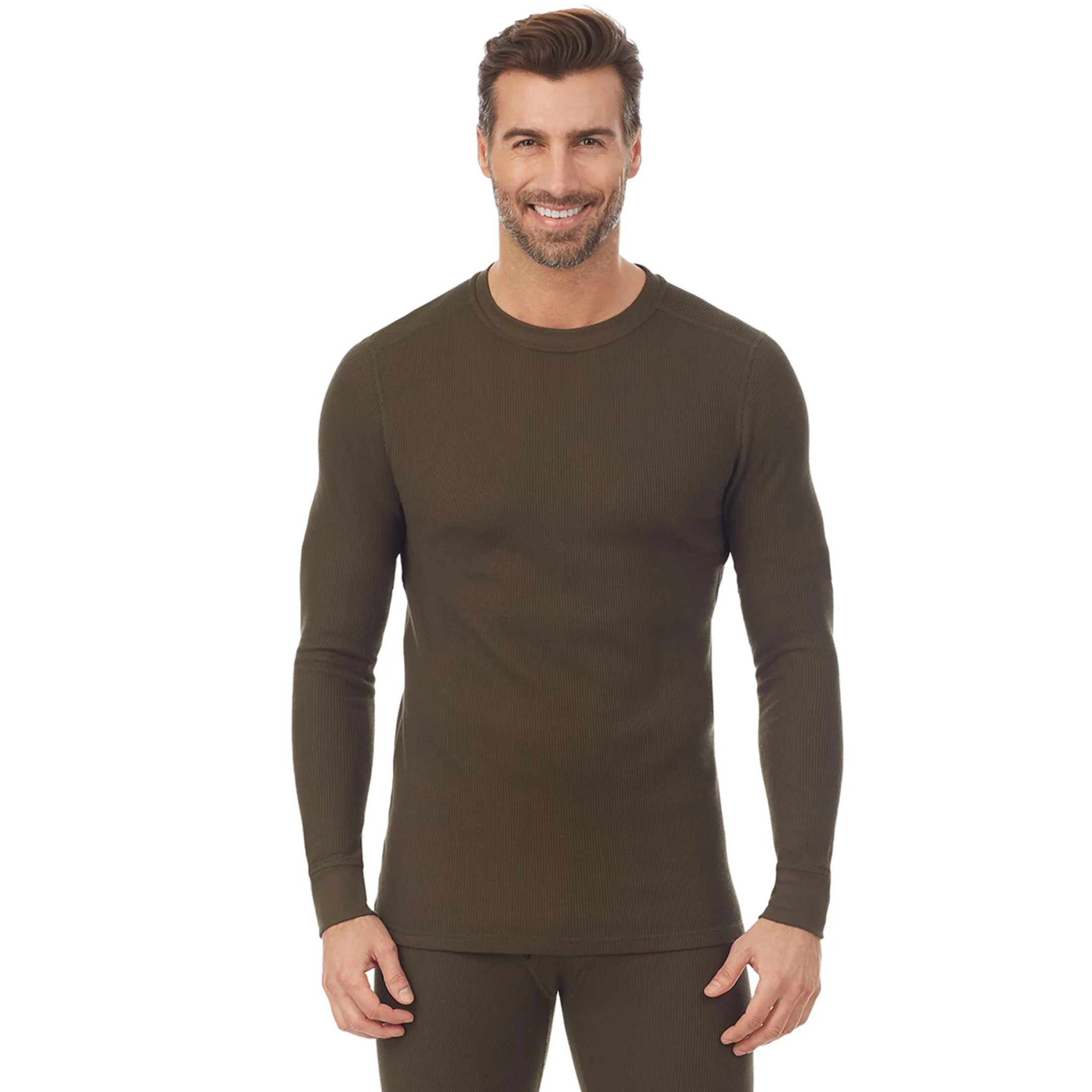 Waffle Thermal Long Sleeve Crew