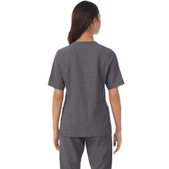 Womens Scrub Split Neck Top