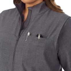 Womens Scrub Vest PLUS