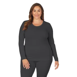 Womens Underscrub Crew Neck Top PLUS