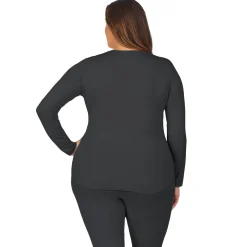 Womens Underscrub Crew Neck Top PLUS